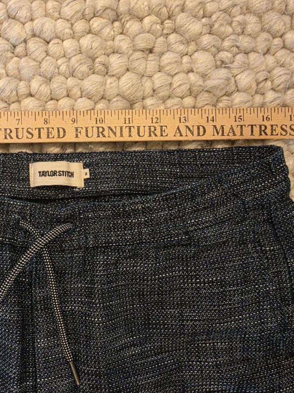 Taylor Stitch Men’s EUC M The Apres Pant Jogger blue waffle - Picture 6 of 6
